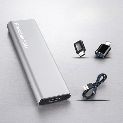 SSD portable avec transfert de données rapide en USB-C