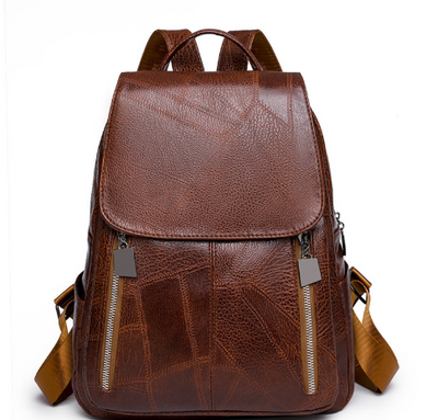 Sac à dos en cuir stylé pour femme | Sac antivol | Roswitha