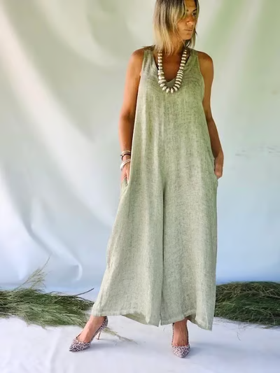 Wren™ | Salopette Chic en Coton