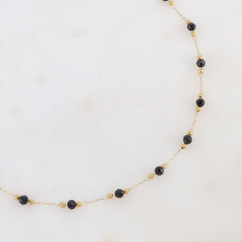 Sophia – Collier – Pierre naturelle – Acier inoxydable