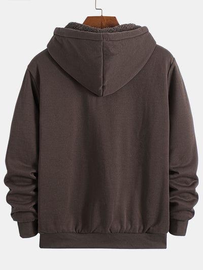Teddy Fleece Lined Hoodie