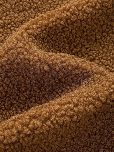 Teddy Fleece Button Up Shirt