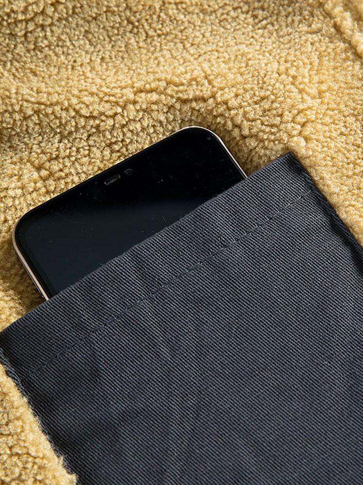 Teddy Lined Chino Jacket