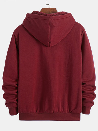Teddy Fleece Lined Hoodie