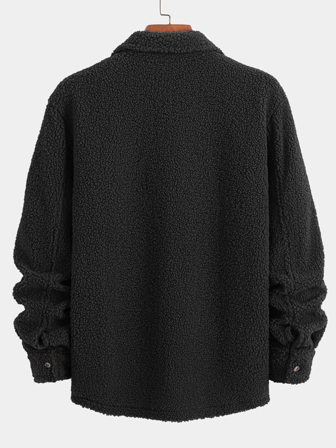 Teddy Fleece Button Up Shirt