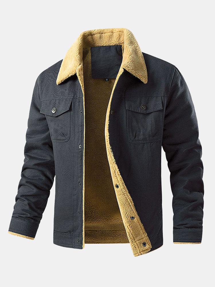 Teddy Lined Chino Jacket