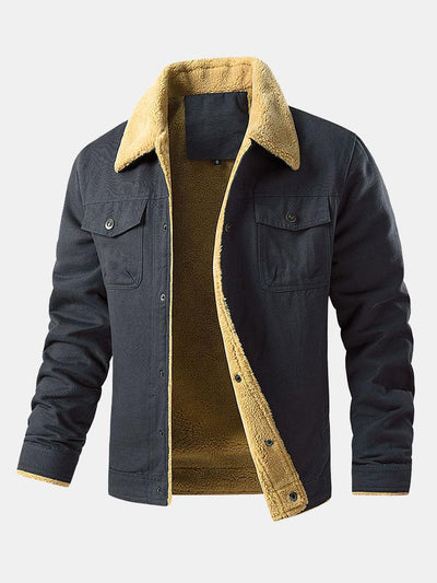 Teddy Lined Chino Jacket