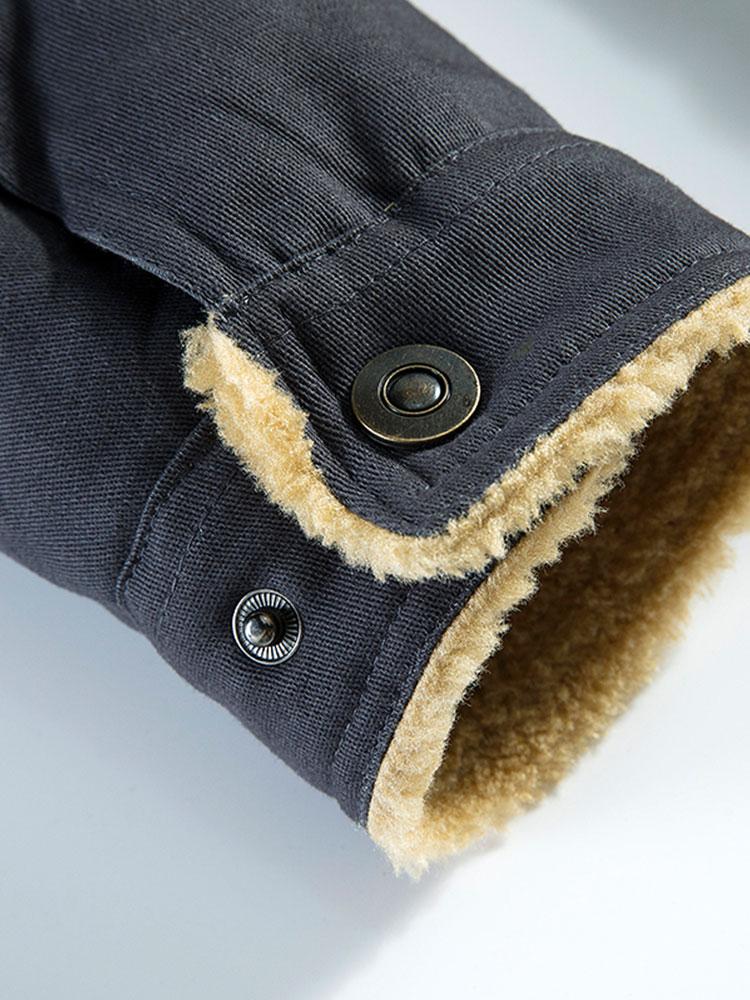 Teddy Lined Chino Jacket