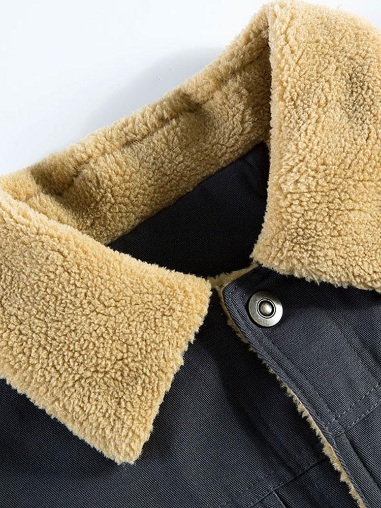 Teddy Lined Chino Jacket