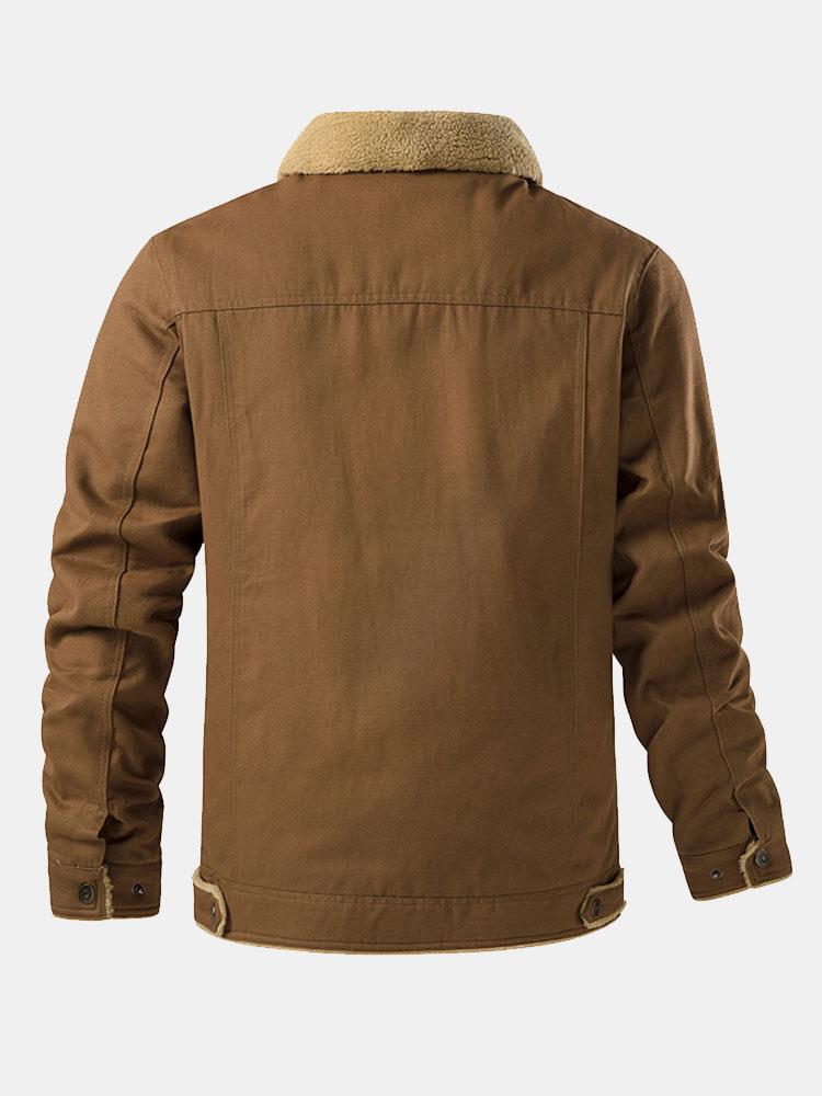 Teddy Lined Chino Jacket