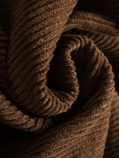 Teddy Lined Cotton Corduroy Jacket