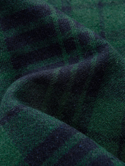 Teddy Lined Flannel Plaid Hooded Shirt