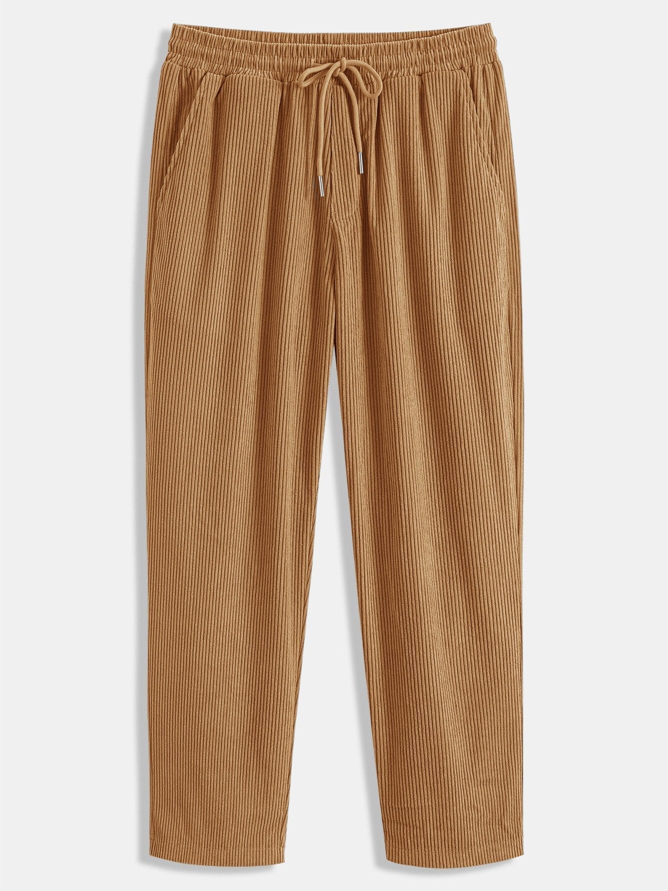 Straight Leg Corduroy Pants