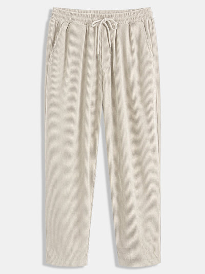 Straight Leg Corduroy Pants