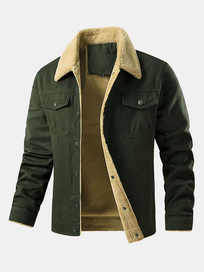 Teddy Lined Chino Jacket