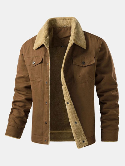 Teddy Lined Chino Jacket