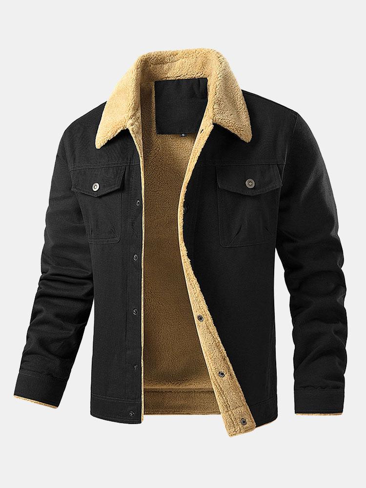 Teddy Lined Chino Jacket