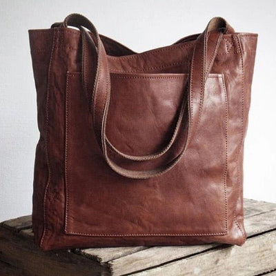 Sac de style vintage de grande capacité avec lanière amovible
