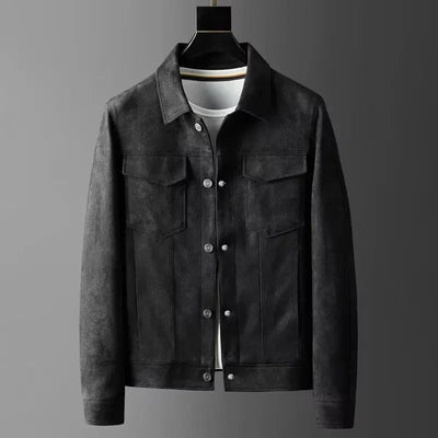 Adrien | Veste en Similicuir Élégante pour Homme