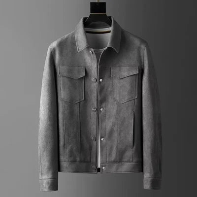 Adrien | Veste en Similicuir Élégante pour Homme