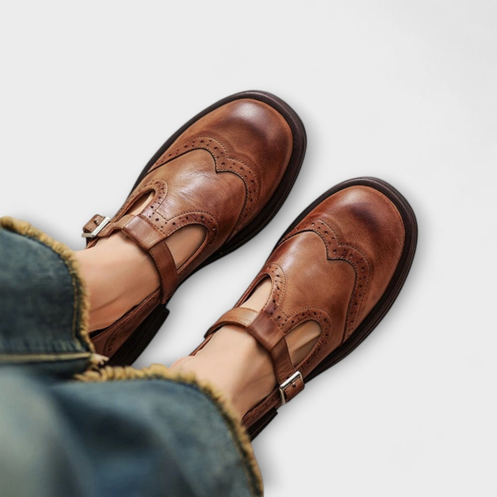 Sabots Janine cuir véritable