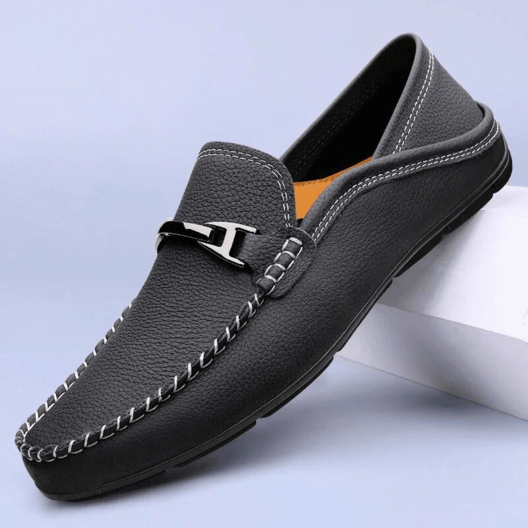 Weiche Loafer aus echtem Leder