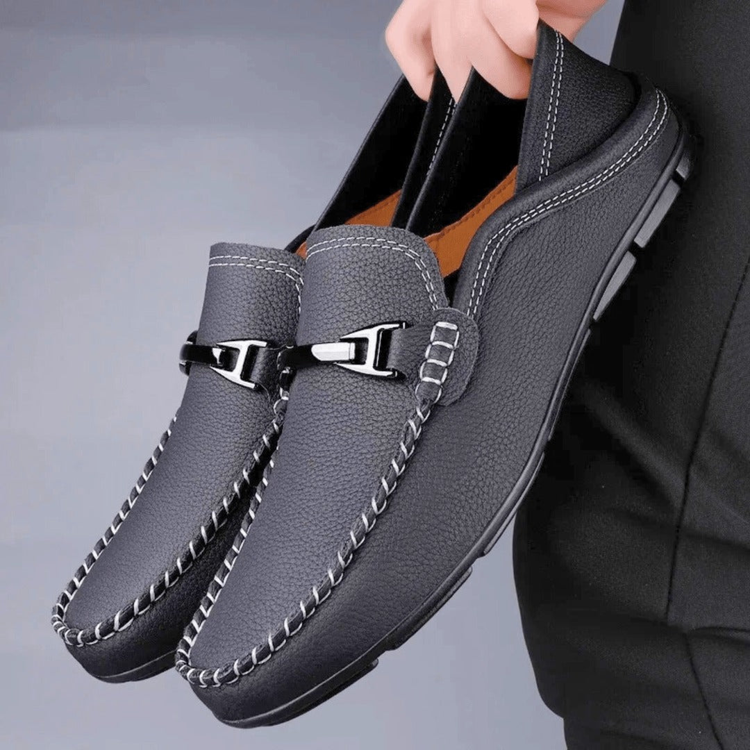 Weiche Loafer aus echtem Leder