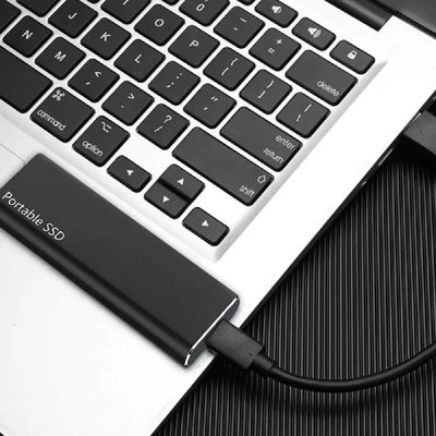 SSD portable avec transfert de données rapide en USB-C