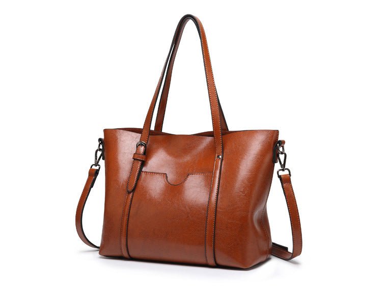 Sac Cabas Femme en Cuir – Grand Sac de Travail Élégant