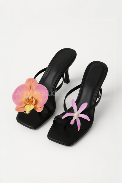 Sandales blanches Samet