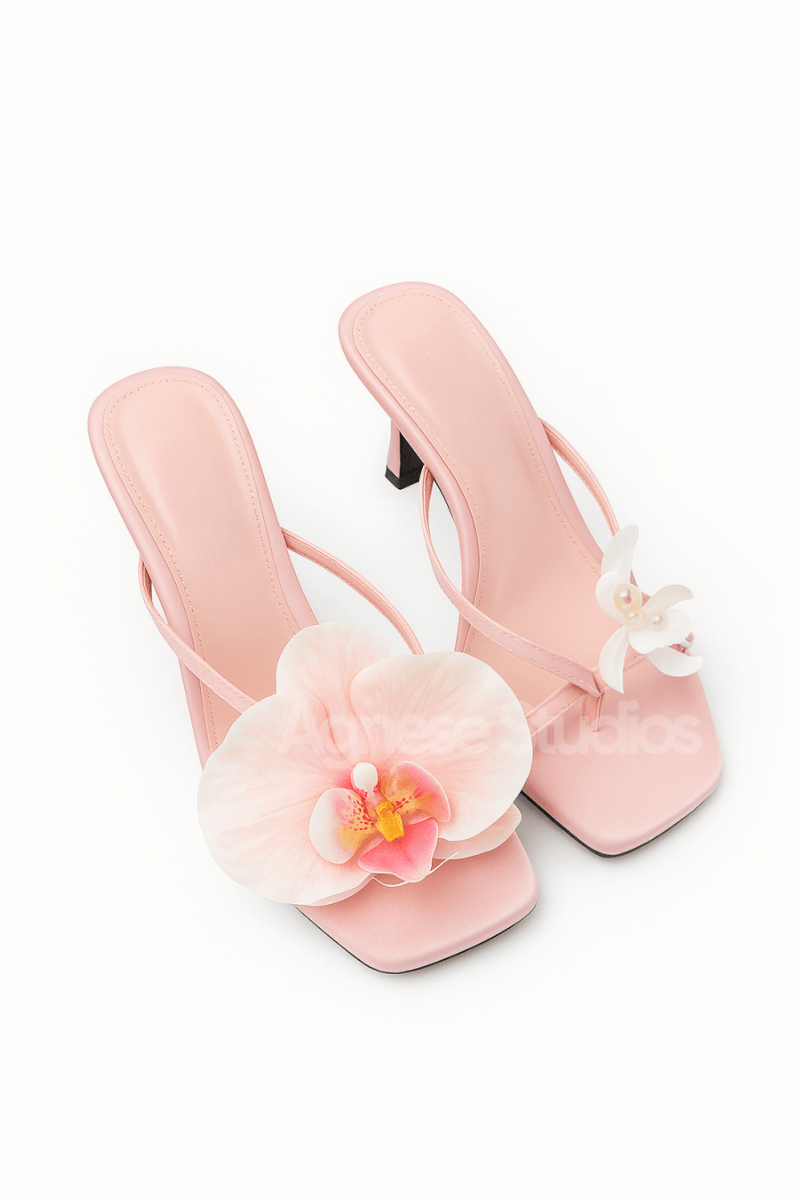 Sandales blanches Samet