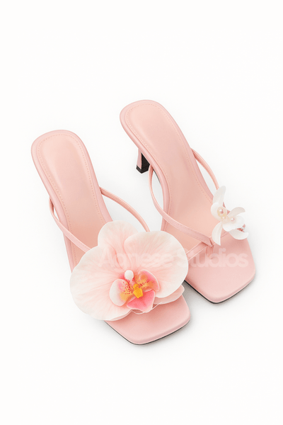 Sandales blanches Samet