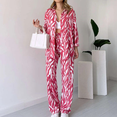 Ahri™ | Ensemble Chic Imprimé Zèbre