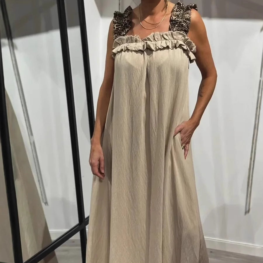 Tabea | Robe décontractée sans manches avec poches