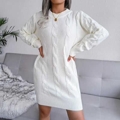 Robe-Pull tricot Chaud pour femme | Mini